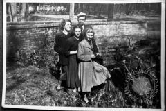 Rzeka Mała w parku - ok 1950 r.