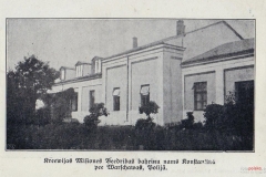 Sierociniec Metodystyczny w Konstancinie w willi Skaut (pocztówka litewska z ok 1919 r, źródło: Fotopolska)