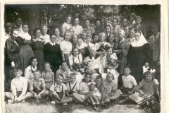 Zakład Opieki Wychowawczej Tabita - ok 1950 r (źródło: Parafia Ewangelicko-Augsburska)