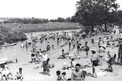 Plaża nad Jeziorką