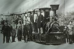 1900. Kolejka na Sadybie.