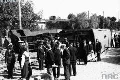 1935. Wypadek w Powsinie.