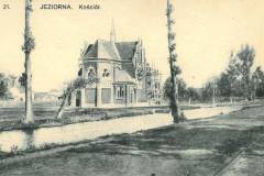 Kościół w Mirkowie (ok. 1910 r - zbiory Elżbiety Biały)
