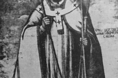 Słomczyn, obraz św. Wojciecha z 2 poł. XVII w (1962 r, zbiory A.Zyszczyka)