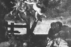 Słomczyn, obraz śmierci św. Franciszka Ksawerego - koniec XVII w lub pocz. XVIII (1962 r, zbiory A.Zyszczyka)