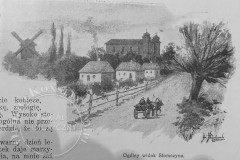 Kościół w Słomczynie (1902 r, zbiory A. Zyszczyka)