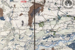 Mapa okrestnoje Warszawy, 1838  r.