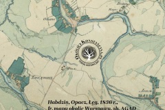 Łęg, Opacz, Habdzin, 1836