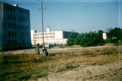 2E. 1973-1975, widok od ulicy Chopina od strony południowo-wschodniej.