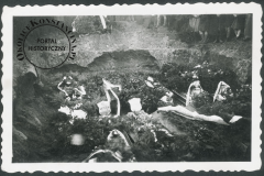 Pogrzeb Powstańców Warszawskich w Powsinie 28 marca 1945 r.