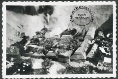 Pogrzeb Powstańców Warszawskich w Powsinie 28 marca 1945 r.
