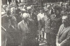 wmurowanie aktu erekcyjnego pod budowę basenu (lipiec 1972r)
