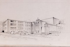 Projekt rozbudowy Tabity 1933 (zbiory Muzeum Architektury we Wrocławiu)