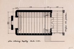 rzut kaplicy 1932 (zbiory Muzeum Architektury we Wrocławiu)