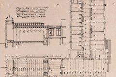 Projekt rozbudowy o kaplicę 1933 3 (zbiory Muzeum Architektury we Wrocławiu)