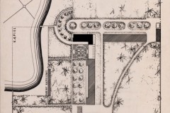 Plan sytuacyjny 1929 (zbiory Muzeum Architektury we Wrocławiu)