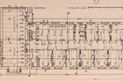 rzut 1 piętra 1929 (zbiory Muzeum Architektury we Wrocławiu)