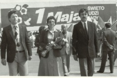 1 Maja w Warszawie  z udziałem załogi WZP (lata 70-te) - źródło penetratorscavengerteam.blogspot.com