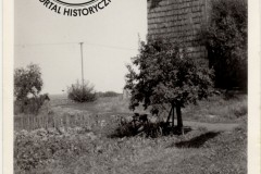 wiatrak w Łęgu, lata 60-te XX w. (zb. D. Kluczyk)