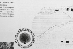 Plan zagospodarowania basenu w Zalesiu - ok 1961 r  (zbiory A.Zyszczyk)