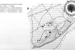 Plan ośrodka w Zalesiu - ok 1961 r  (zbiory A.Zyszczyk)
