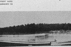 Widok kąpieliska - ok 1961 r  (zbiory A.Zyszczyk)