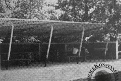 Kuchnia turystyczna na terenie campingu - ok. 1961 r. (zbiory A.Zyszczyk)