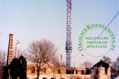 budynek papierni górnej w Jeziornie wg projektu J.Gaya - w trakcie odbudowy, ok 2002 (fot. Zdzisław Skrok)
