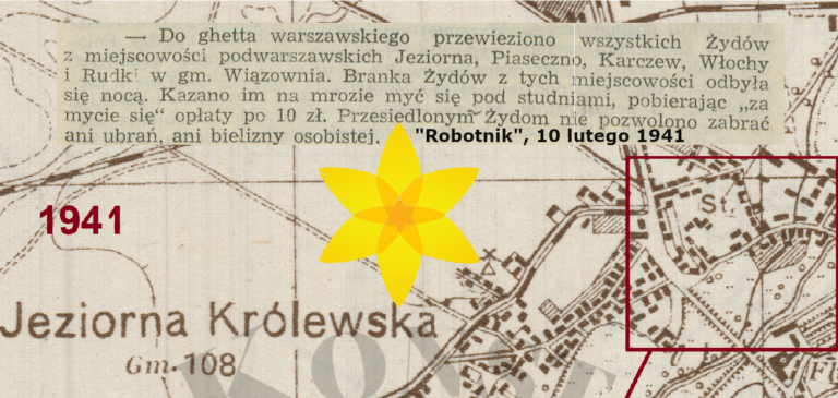Shoah mieszkańców Jeziorny i Skolimowa-Konstancina