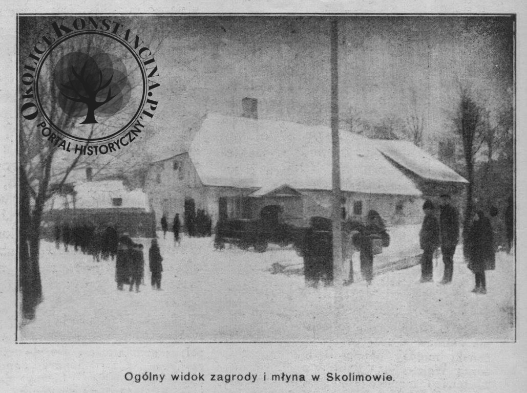 Młyn miejscem napadu i mordu w 1922 r. (zbiory Beaty Zahorskiej)