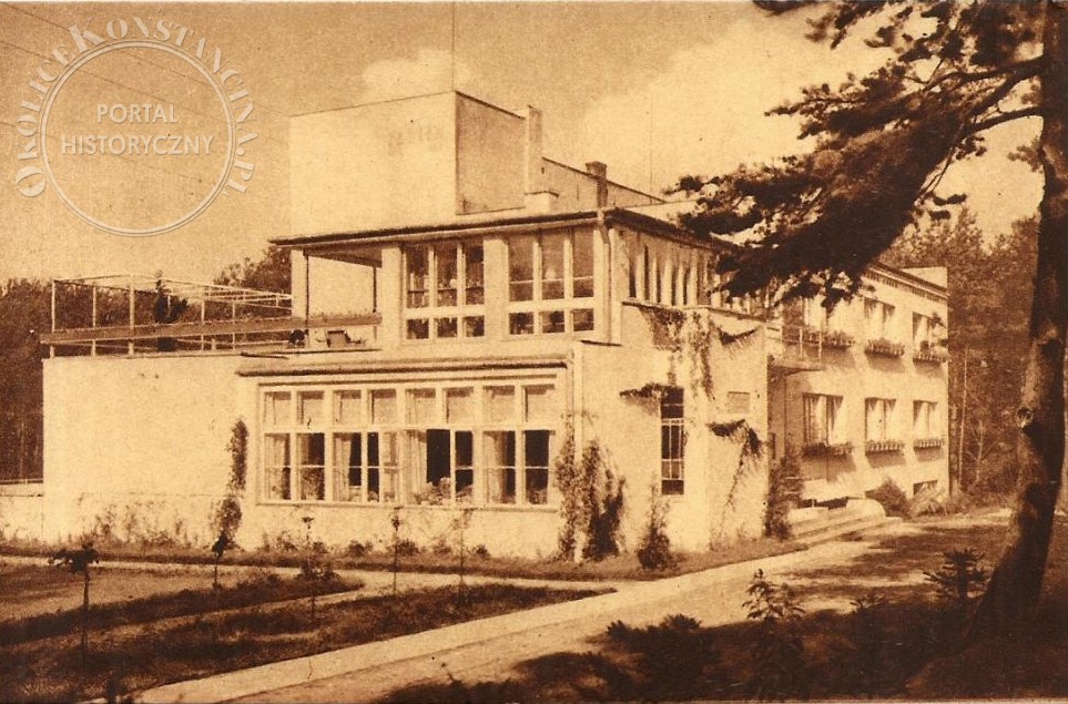 Budynek Tabity przed kolejnymi rozbudowami - 1931 r (zbiory A.Zyszczyk)