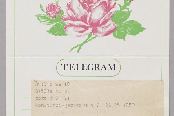 Dokumenty: Telegram gratulacyjny